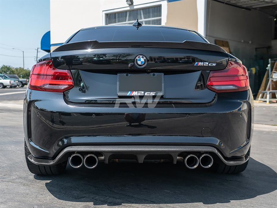 BMW F87 M2 3D Style Carbon Fiber Diffuser