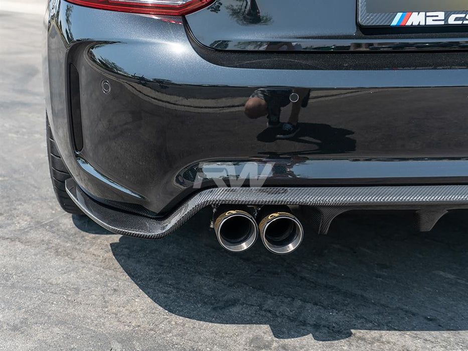 BMW F87 M2 3D Style Carbon Fiber Diffuser