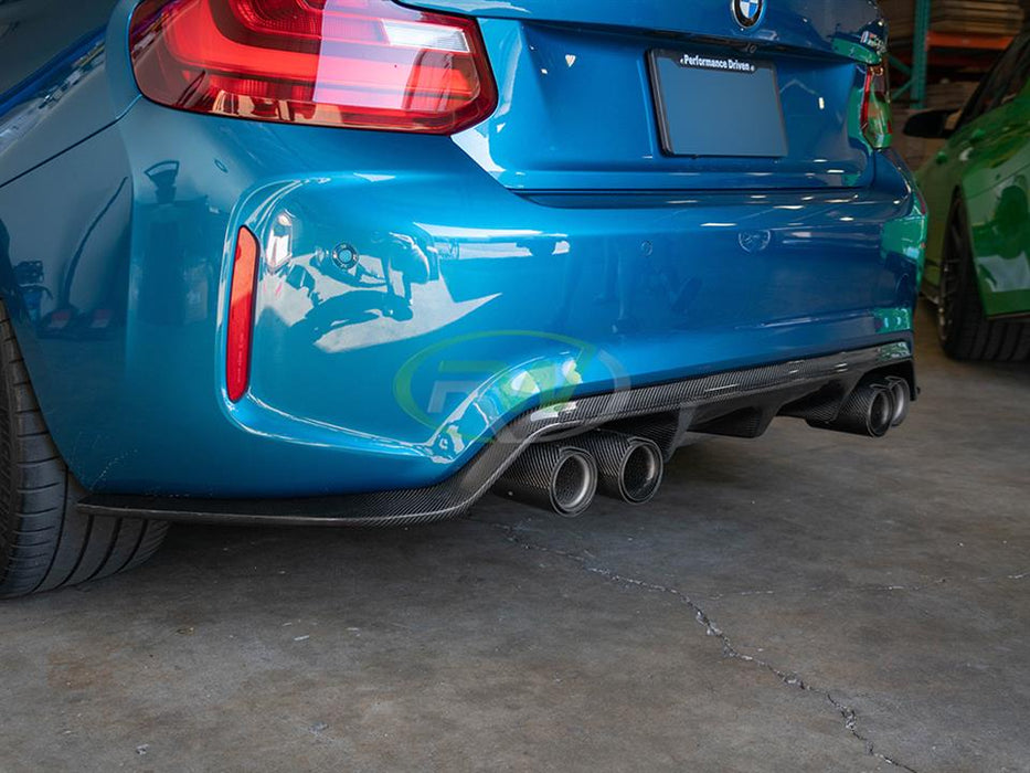 BMW F87 M2 3D Style Carbon Fiber Diffuser