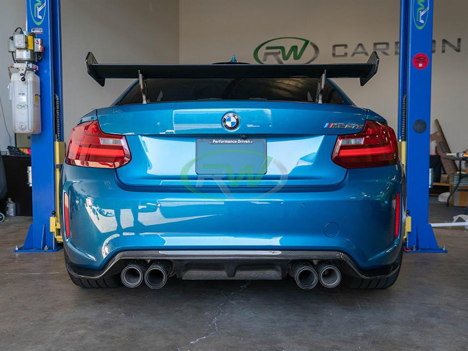 BMW F87 M2 3D Style Carbon Fiber Diffuser