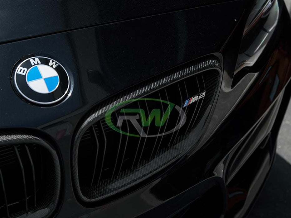 BMW F22 F23 F87 Carbon Fiber Grilles