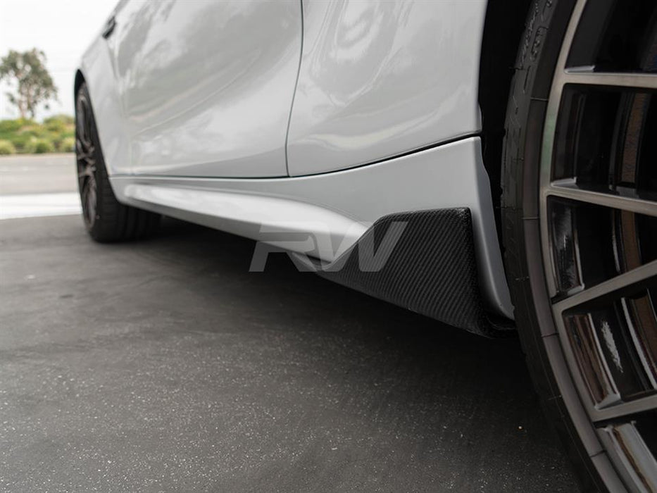 BMW F87 M2 Carbon Fiber Side Skirt Winglets