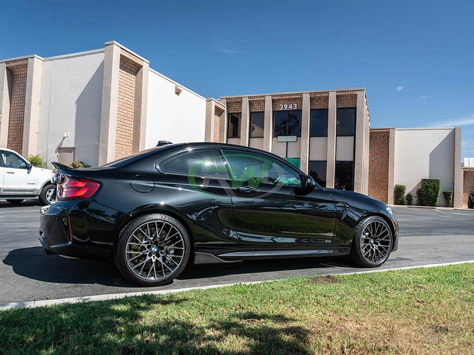 BMW F87 M2 Carbon Fiber Side Skirt Winglets