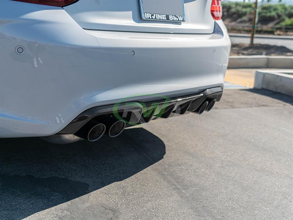 BMW F87 M2 Performance Style CF Diffuser