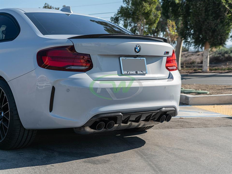 BMW F87 M2 Performance Style CF Diffuser