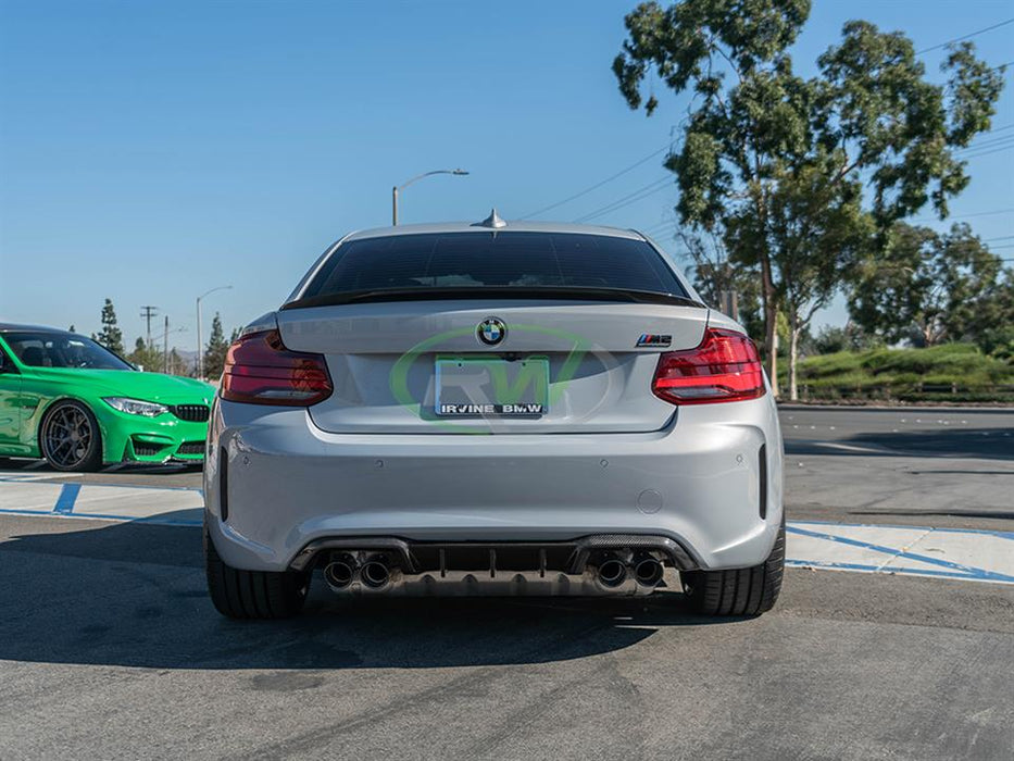 BMW F87 M2 Performance Style CF Diffuser