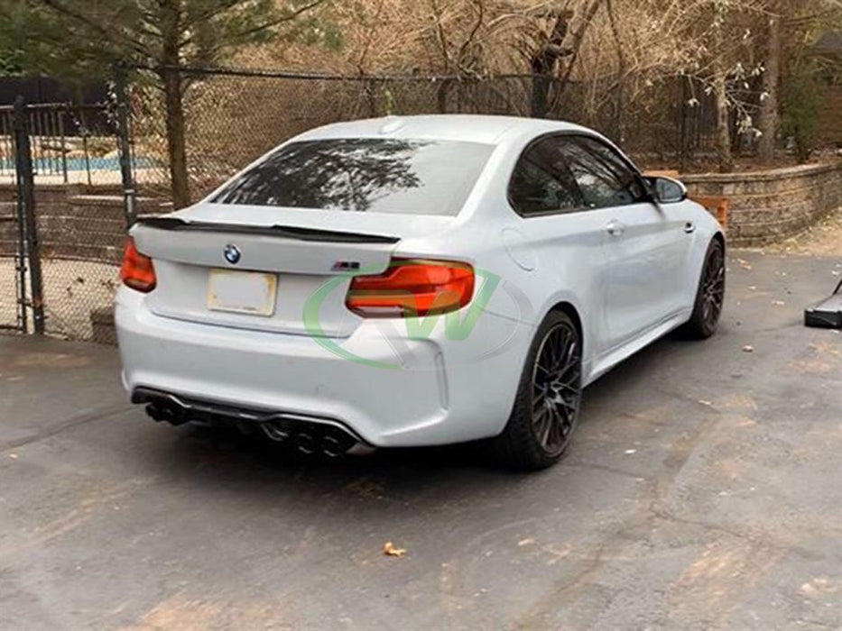 BMW F87 M2 DTM Carbon Fiber Rear Diffuser