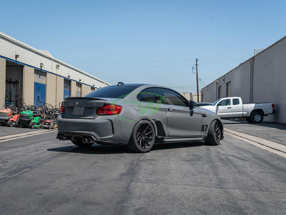 BMW F87 M2 Carbon Fiber Kholen Style Diffuser