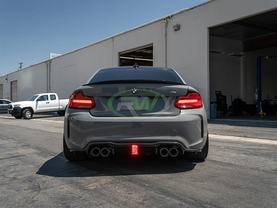 BMW F87 M2 Carbon Fiber Kholen Style Diffuser