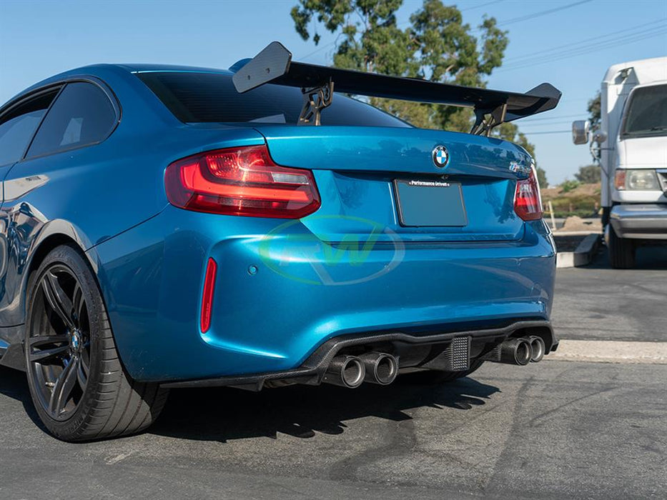 BMW F87 M2 Carbon Fiber Kholen Style Diffuser