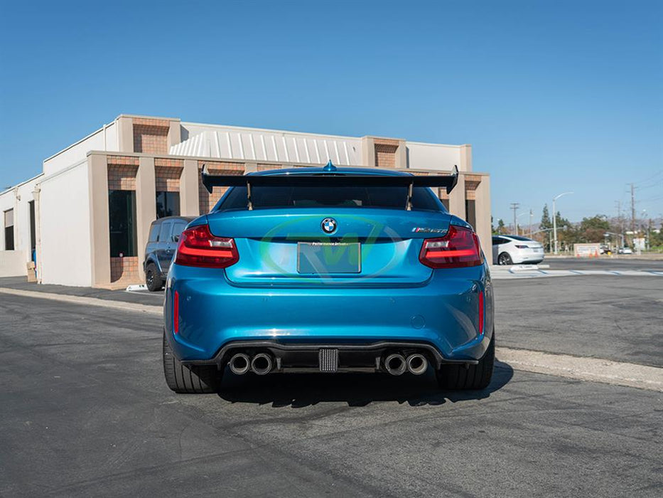 BMW F87 M2 Carbon Fiber Kholen Style Diffuser