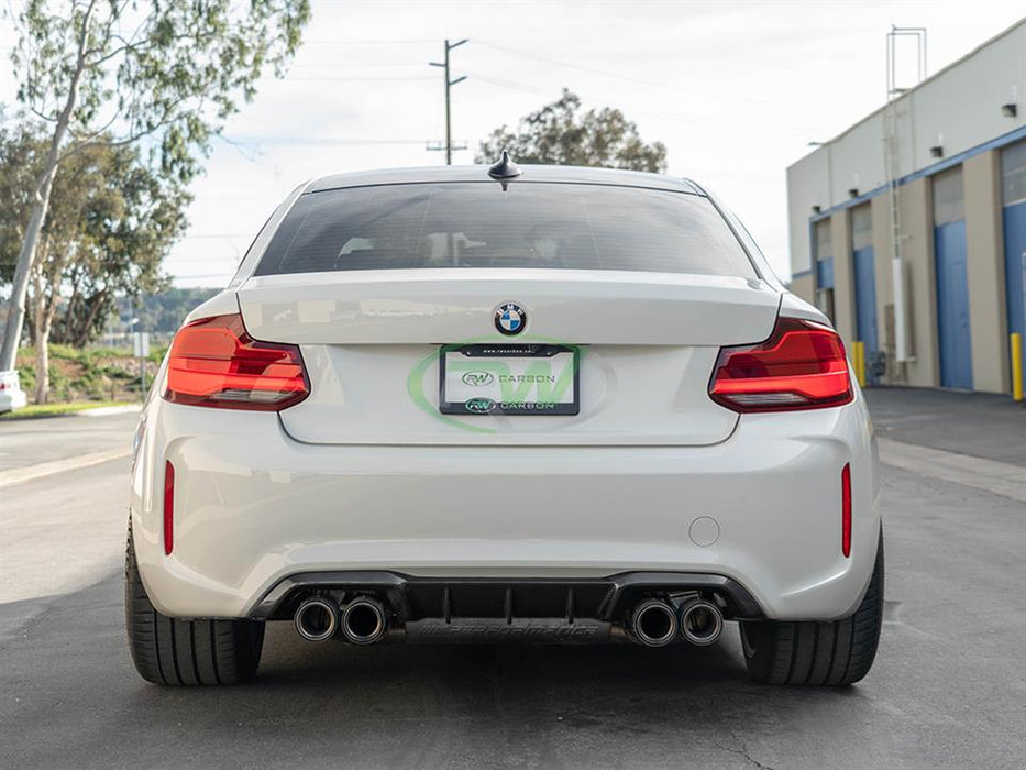 BMW F87 M2 Performance Style CF Diffuser