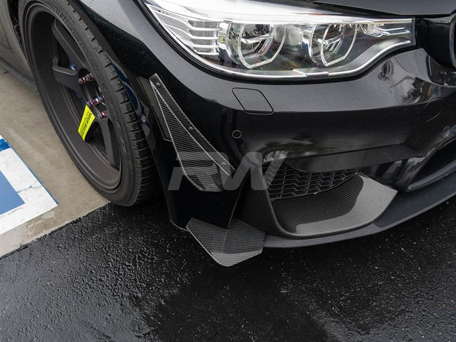 BMW F80 F82 F83 GT4 Style Carbon Fiber Canards