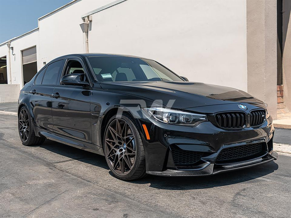 BMW F8X M3 M4 Varis Style Carbon Fiber Front Lip