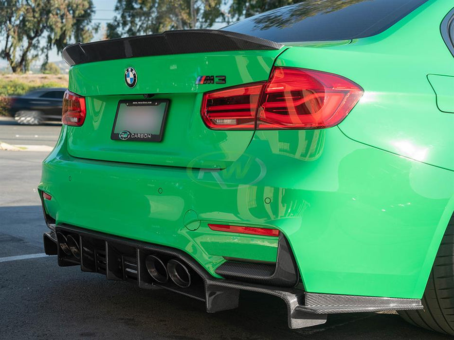 BMW F8X M3/M4 CF Rear Bumper Splitters