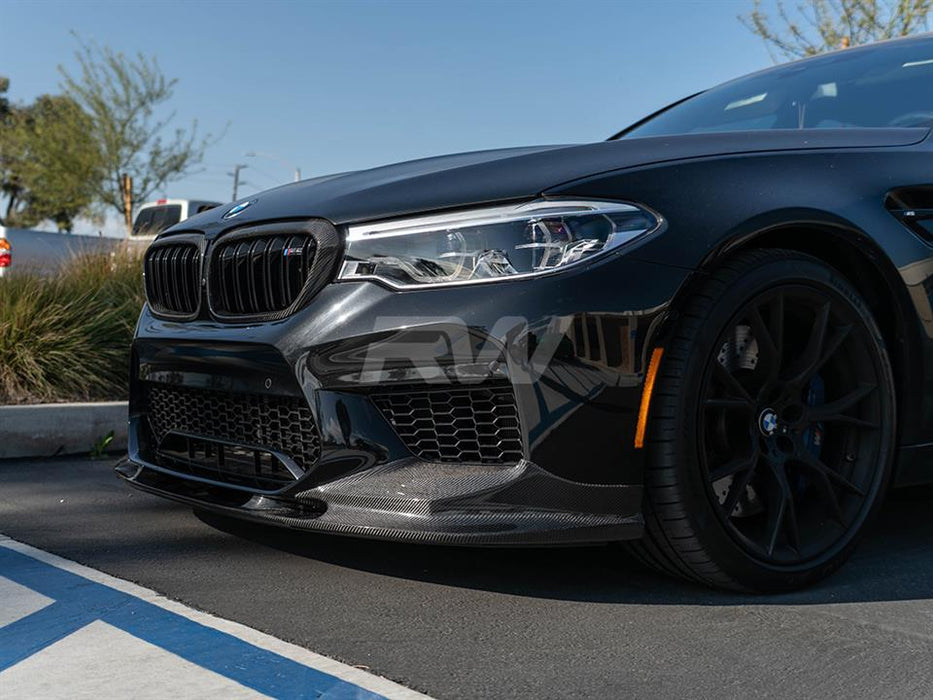 BMW F90 M5 3D Style Carbon Fiber Front Lip