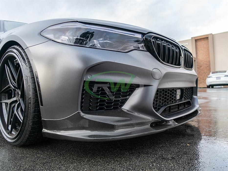 BMW F90 M5 3D Style Carbon Fiber Front Lip