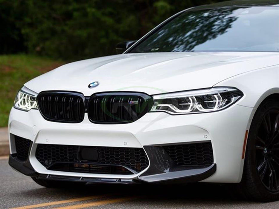 BMW F90 M5 Carbon Fiber Center Lip Spoiler