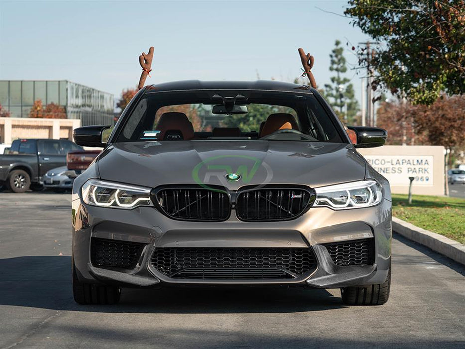 BMW F90 M5 Perf Style Carbon Fiber Splitters