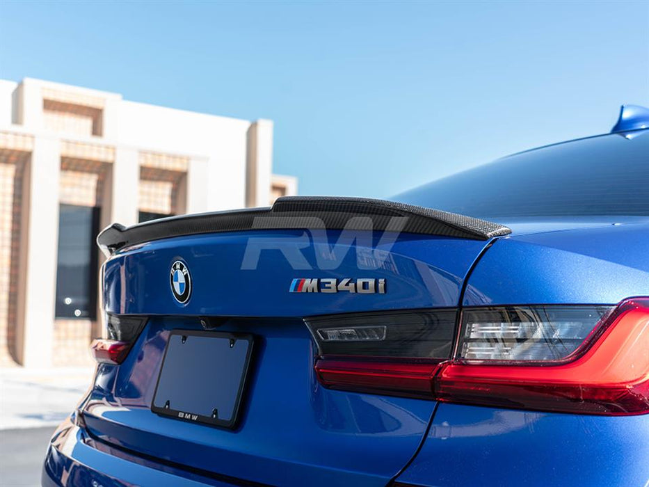 BMW G20 G80 CS Style Carbon Fiber Trunk Spoiler