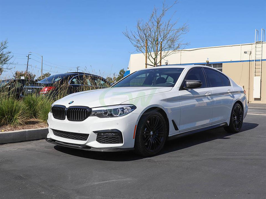 BMW G30 3D Style Carbon Fiber Front Lip Spoiler