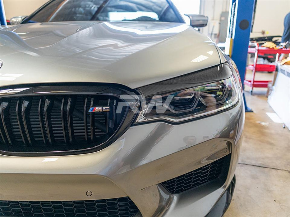 BMW G30 & F90 M5 Carbon Fiber Eyelids