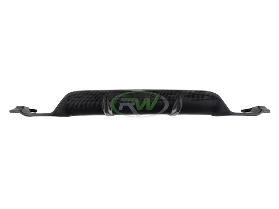 BMW G30 3D Style Carbon Fiber Rear Diffuser