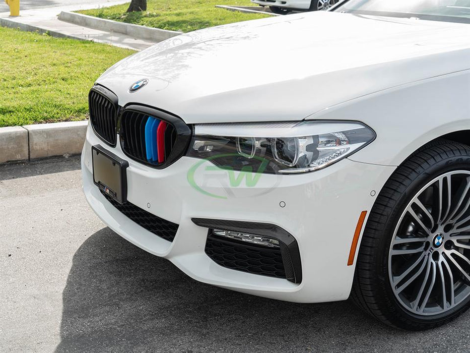 BMW G30 Carbon Fiber Front Brake Duct Trim