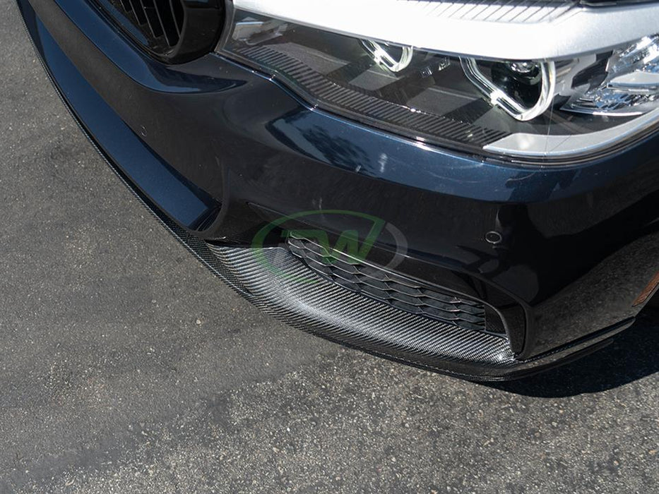 BMW G30 Performance Style CF Front Lip Spoiler