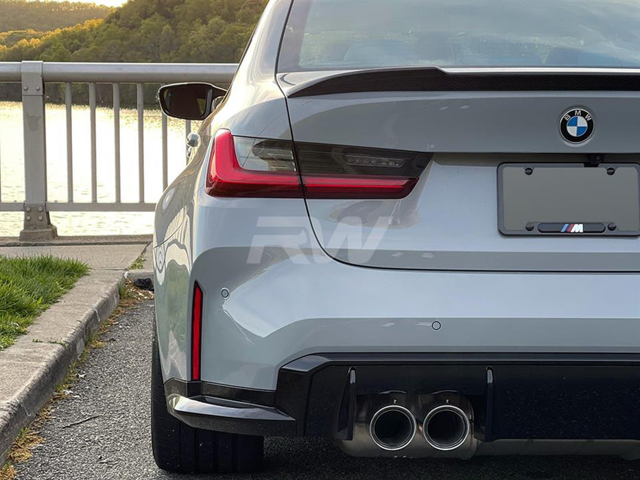 BMW G20 G80 CS Style Carbon Fiber Trunk Spoiler