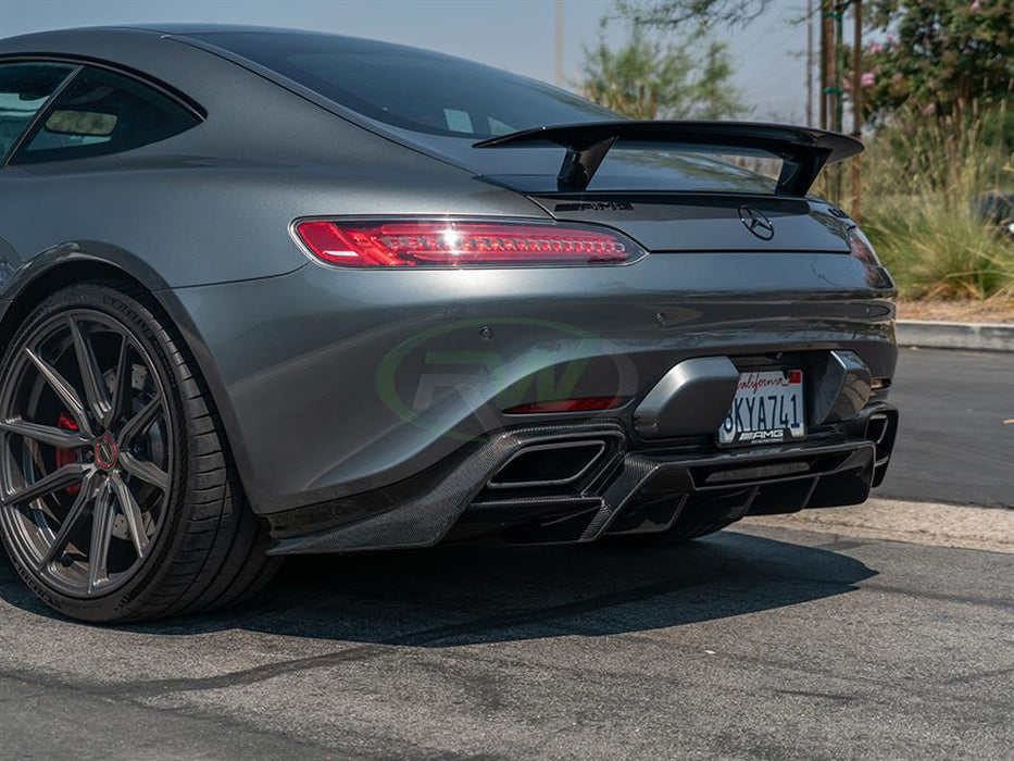 Mercedes C190 GT GTS Carbon Fiber Diffuser