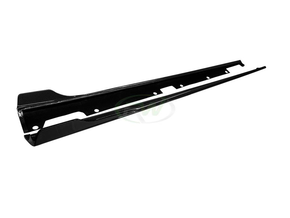 Mercedes C190 GT/GTS CF Side Skirt Extensions