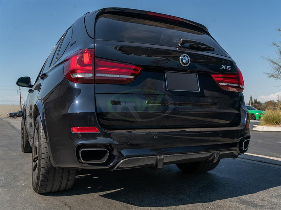 BMW F15 X5 M Sport Carbon Fiber Rear Diffuser