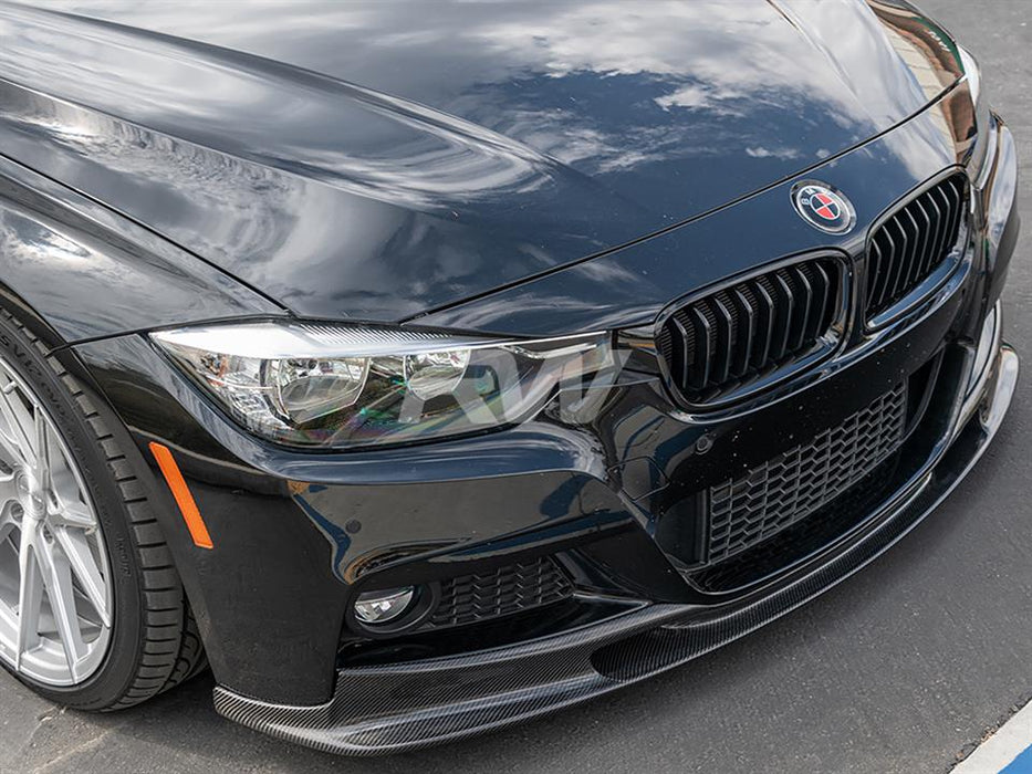 BMW F30 F31 3D Style Carbon Fiber Front Lip