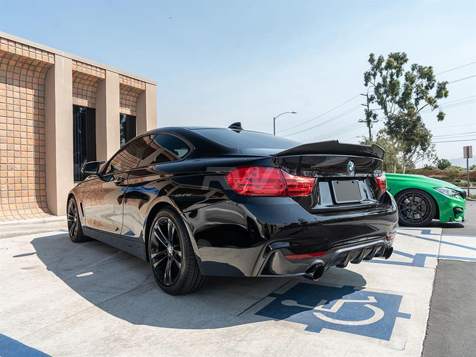 BMW F32 GTX Style Carbon Fiber Trunk Spoiler