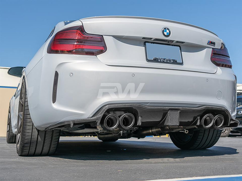 BMW F87 M2 Carbon Fiber Kholen Style Diffuser