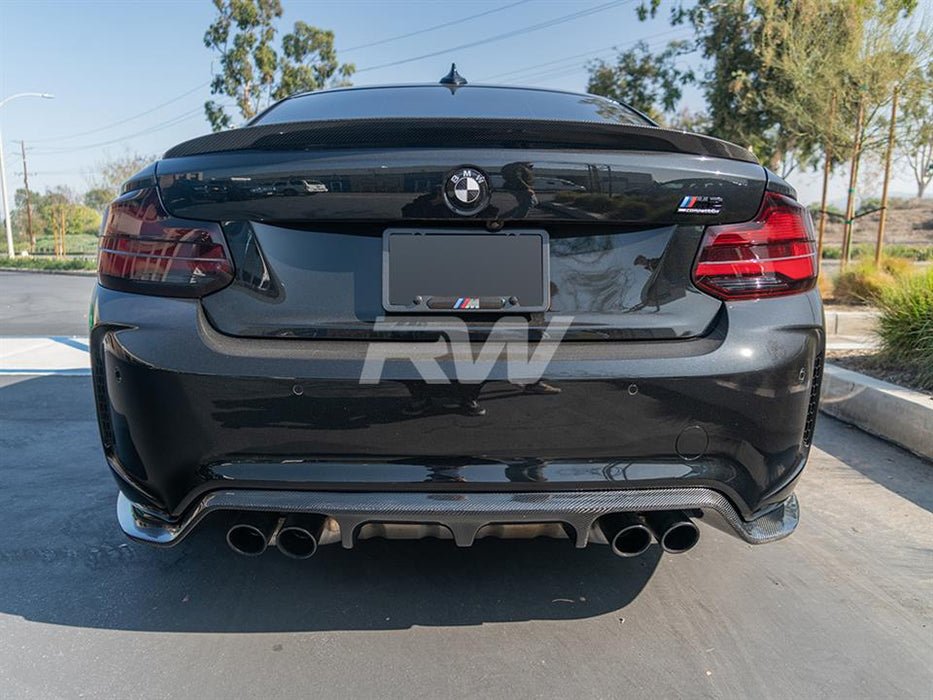 BMW F87 M2 3D Style Carbon Fiber Diffuser