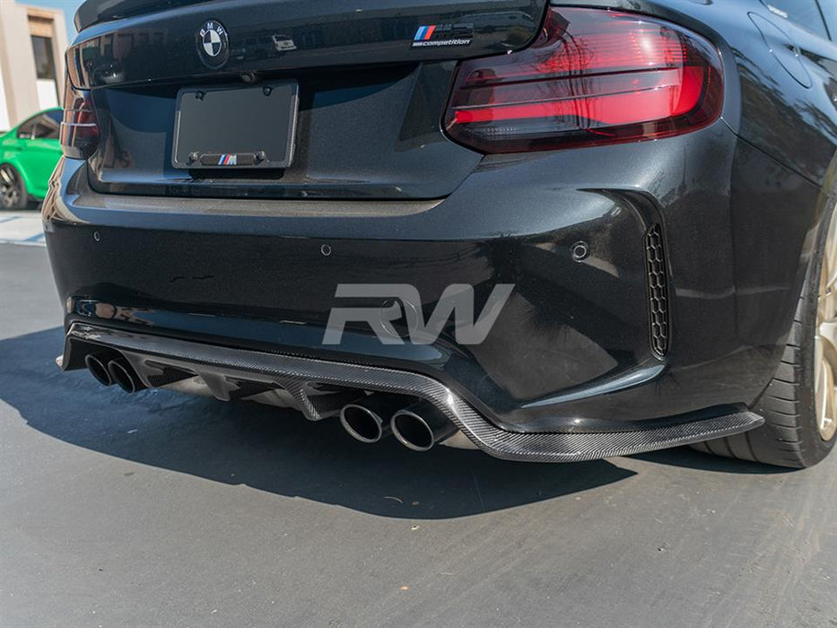 BMW F87 M2 3D Style Carbon Fiber Diffuser