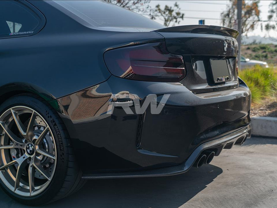 BMW F87 M2 3D Style Carbon Fiber Diffuser