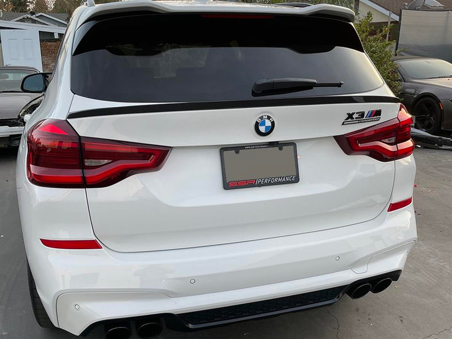 BMW F97 G01 X3/X3M RWS Carbon Fiber Mid Spoiler