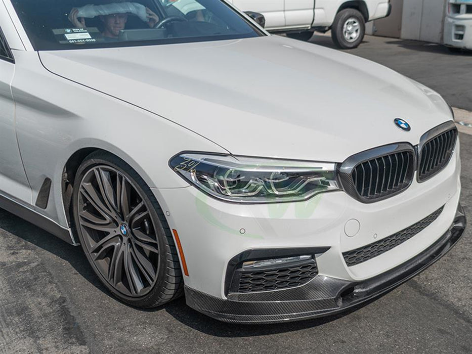 BMW G30 DTM Carbon Fiber Front Lip Spoiler