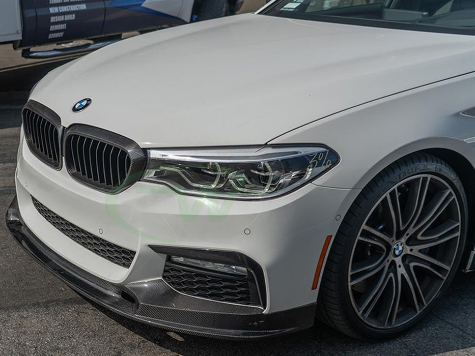 BMW G30 DTM Carbon Fiber Front Lip Spoiler