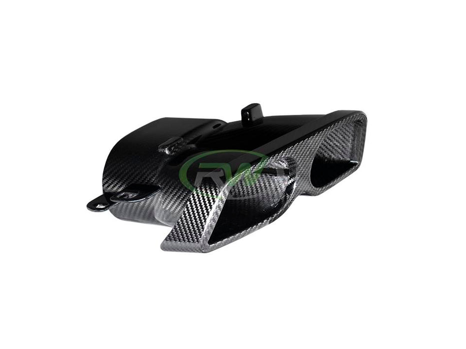 Mercedes W205 W212 Carbon Fiber Exhaust Tips