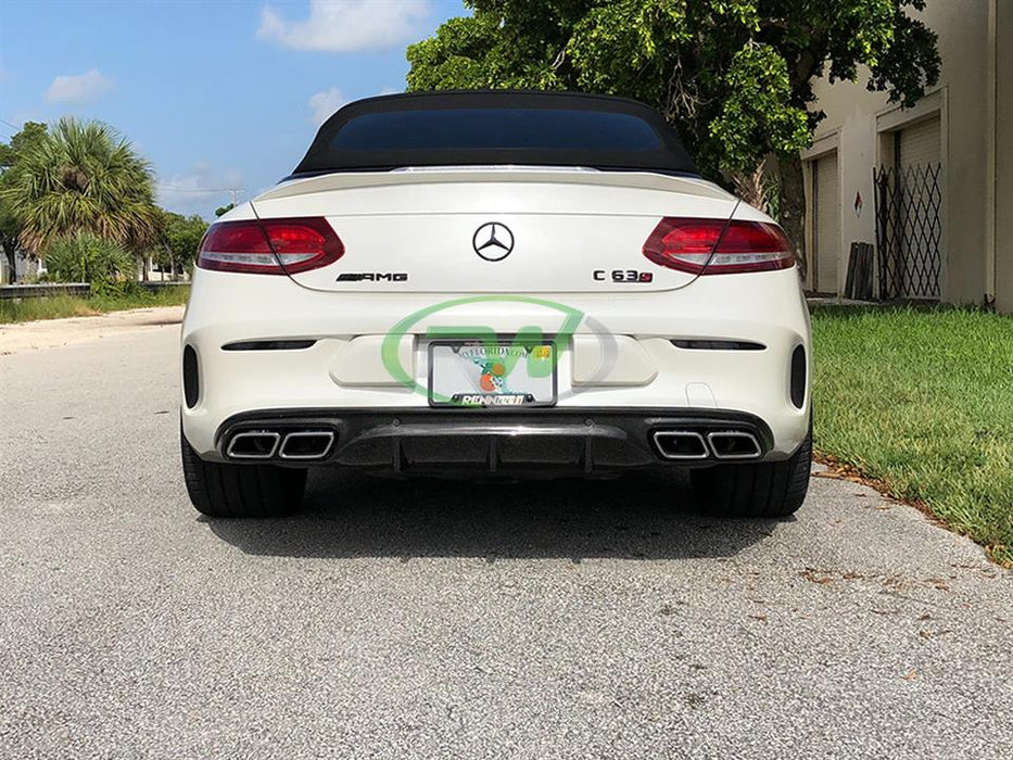 Mercedes W205 C63/C63S Coupe CF Diffuser