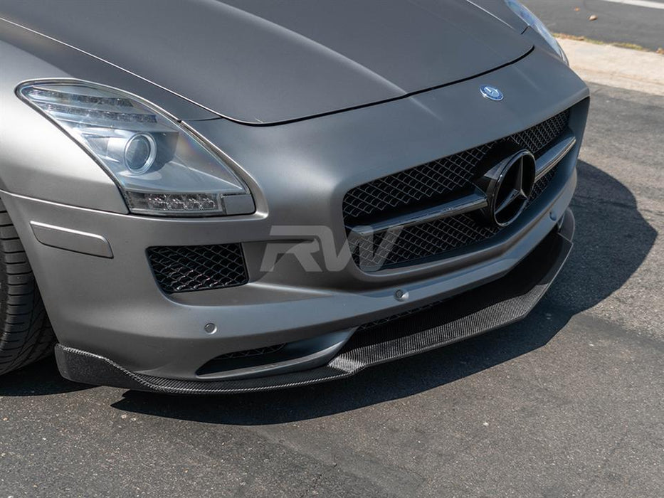 Mercedes SLS Renn Style Carbon Fiber Front Lip