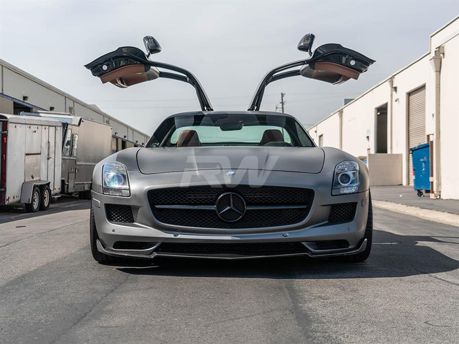 Mercedes SLS Renn Style Carbon Fiber Front Lip