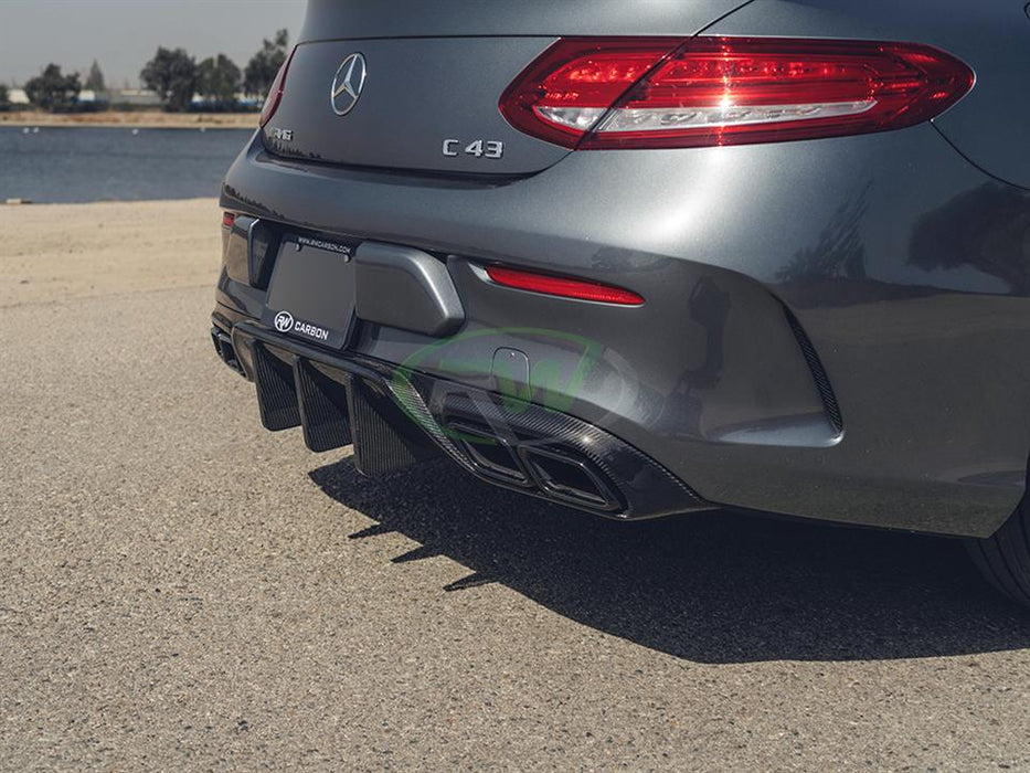 Mercedes W205 C63/C63S Coupe DTM CF Rear Diffuser