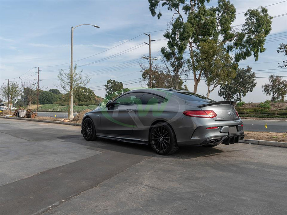 Mercedes W205 Coupe GTX CF Trunk Spoiler