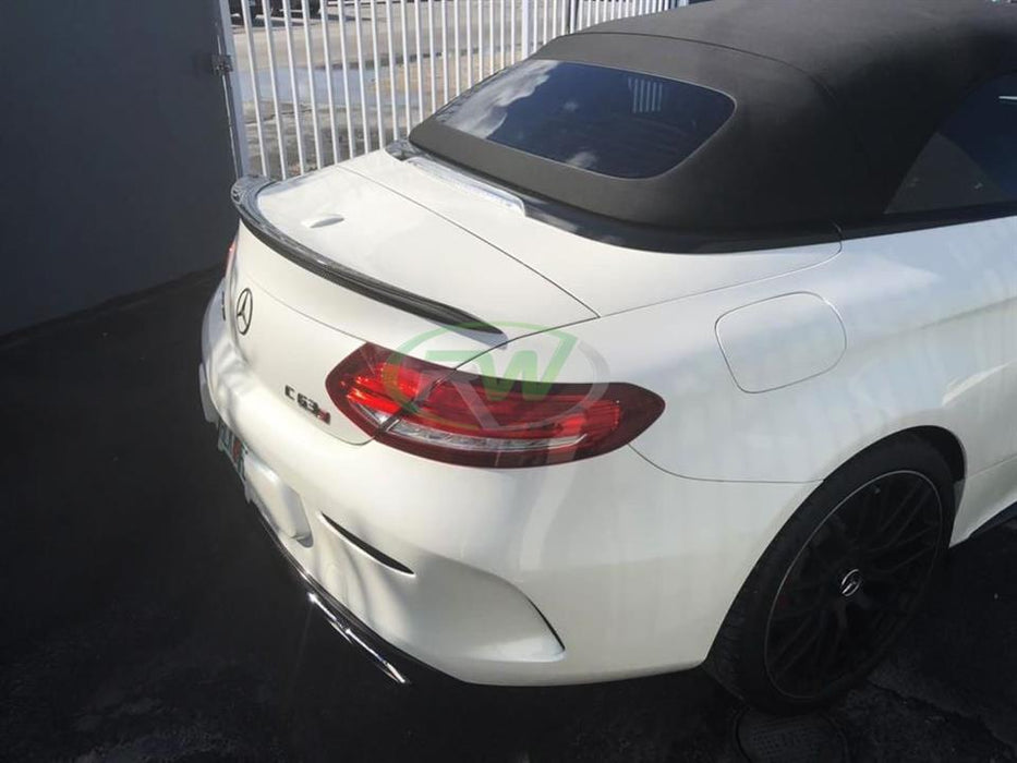 Mercedes W205 Coupe ED1 Style CF Trunk Spoiler