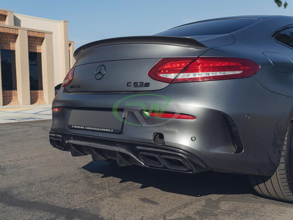 Mercedes W205 C63/C63S Coupe CF Diffuser